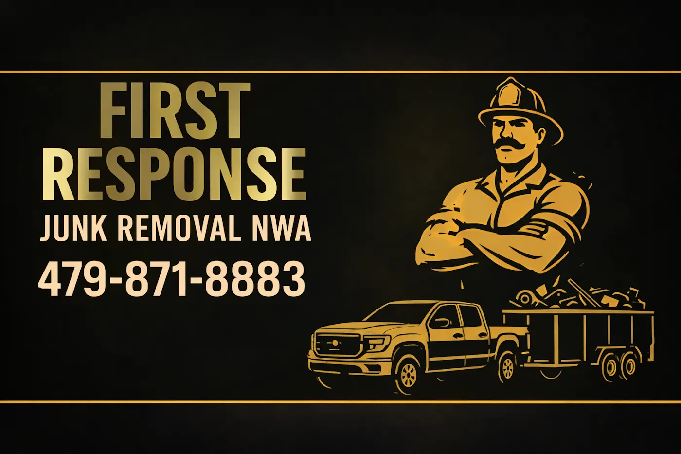 First Response Junk Removal NWA photo from the Google listing