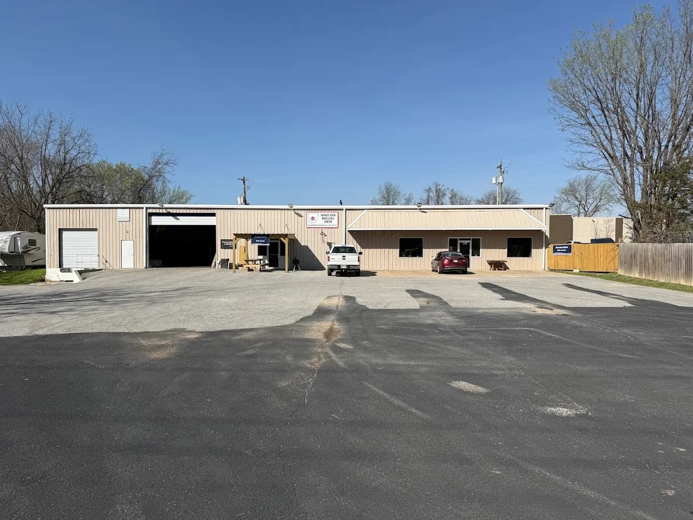 Garage Door Wholesale Center photo from the Google listing