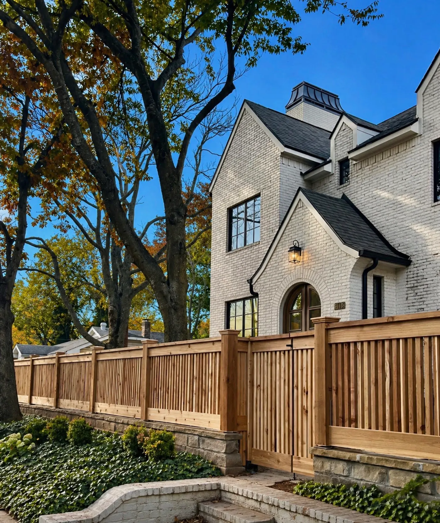 Landscape Earth Fence photo from the Google listing