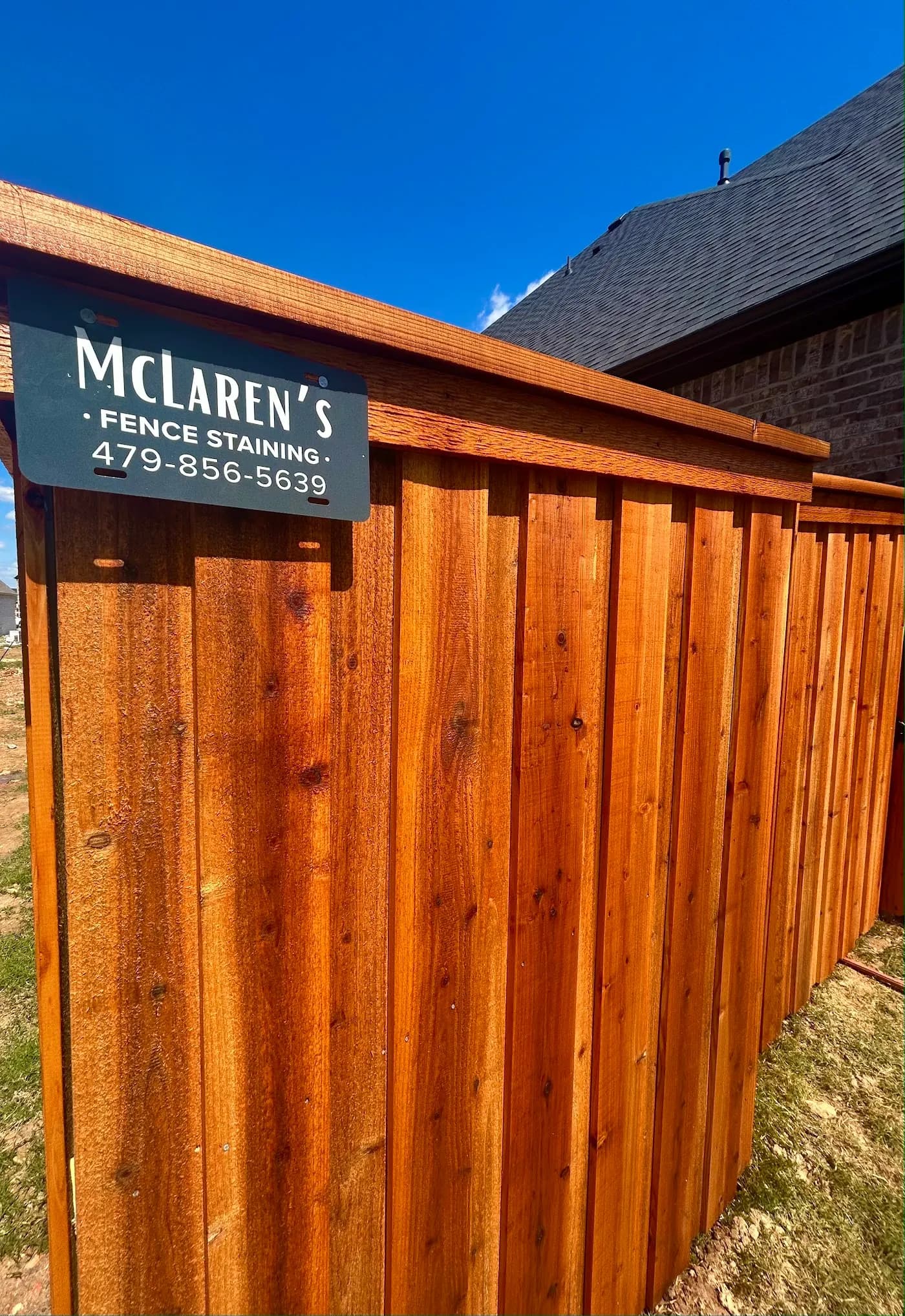 McLaren's Fence Staining NWA photo from the Google listing
