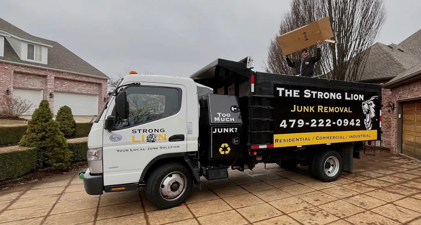 The Strong Lion Junk Removal photo from the Google listing