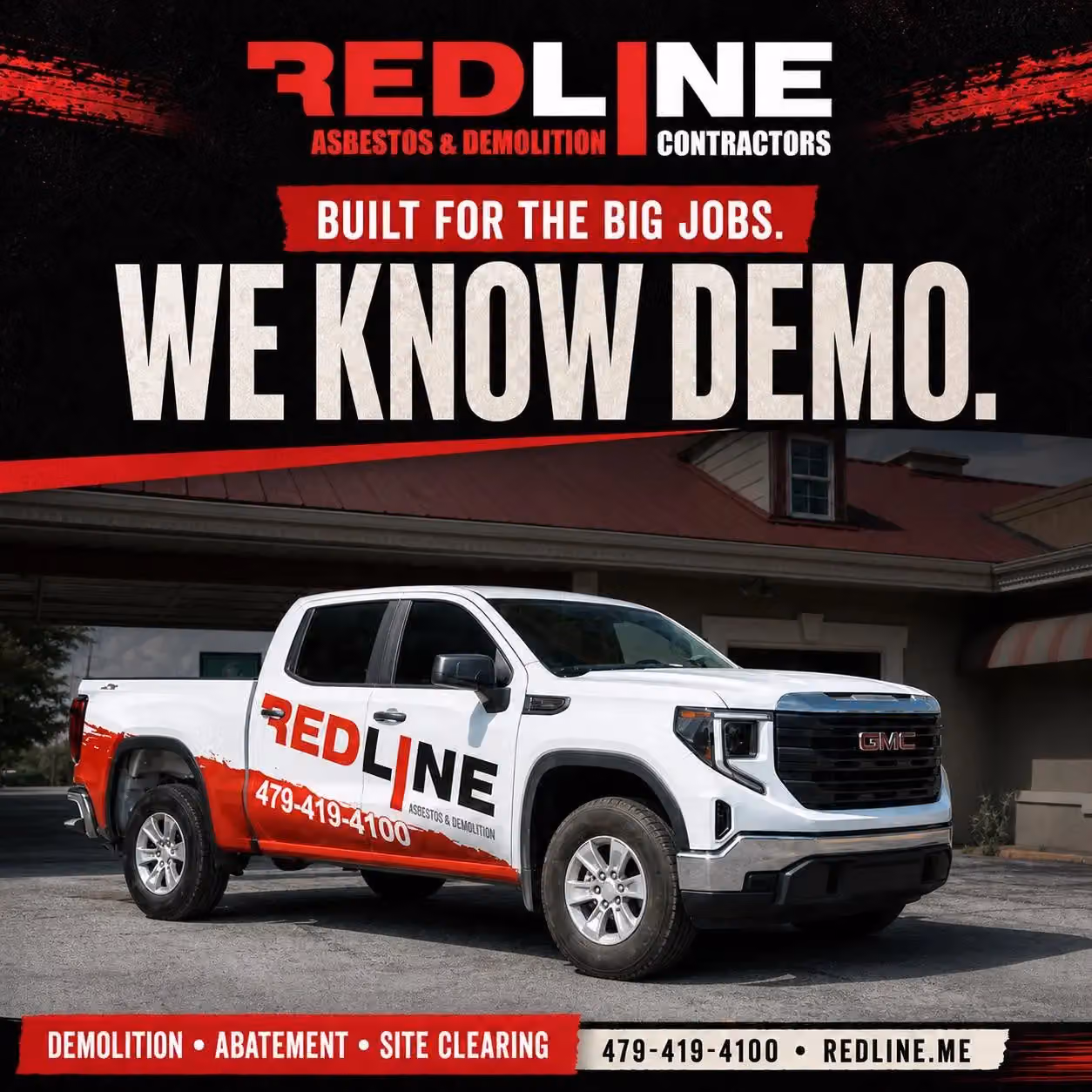 RedLine Contractors photo, Concrete in Springdale, AR