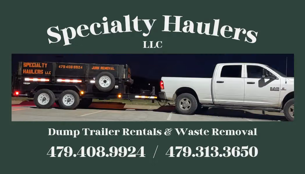 Specialty Haulers LLC photo, Junk removal in Springdale, AR