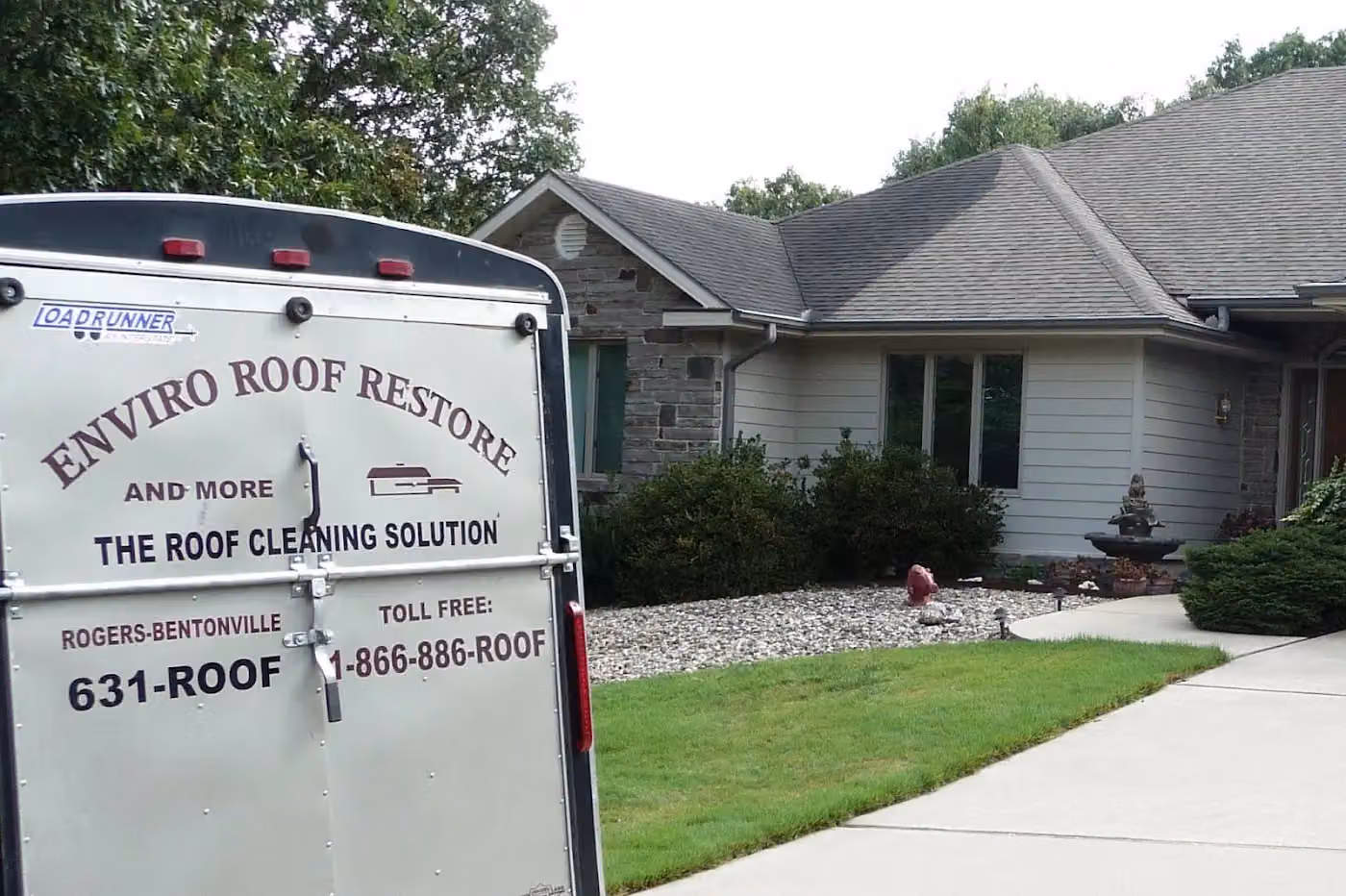 Enviro Roof Restore and More photo, Pressure washing in Rogers, AR