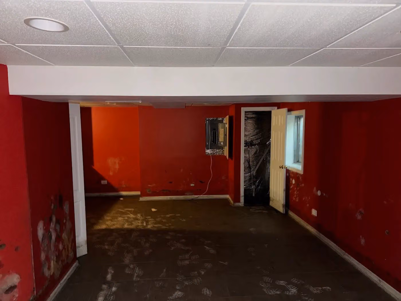 Moldman photo, Water damage and restoration in Northwest Arkansas