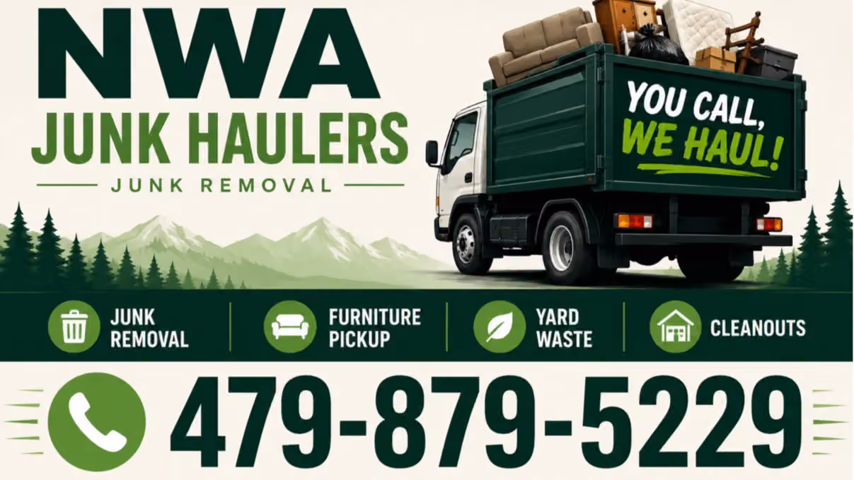 NWAJunkHaulers photo, Junk removal in Northwest Arkansas