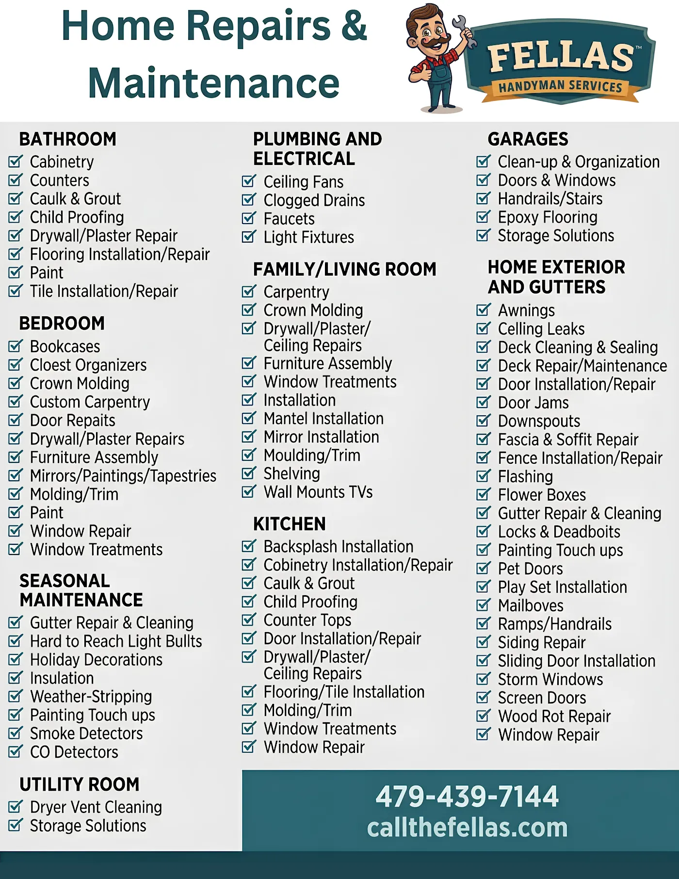 Fellas Handyman Services photo, Handyman in Fayetteville, AR